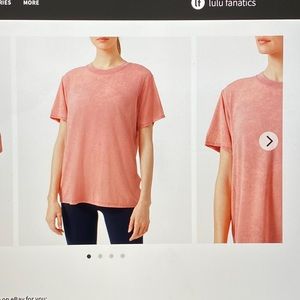 Lululemon All Yours Boyfriend Tee